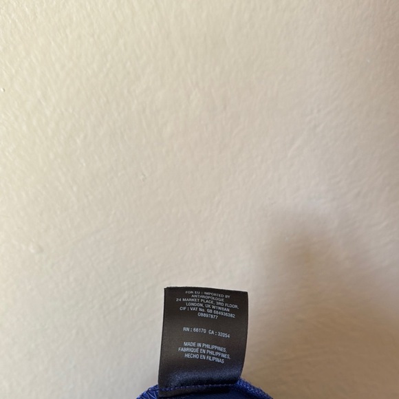 Anthropologie Essential Slim Blue Women's Pants - Picture 6 of 6